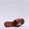 Oh My Sandals H Buckle Mule Slider - Tan